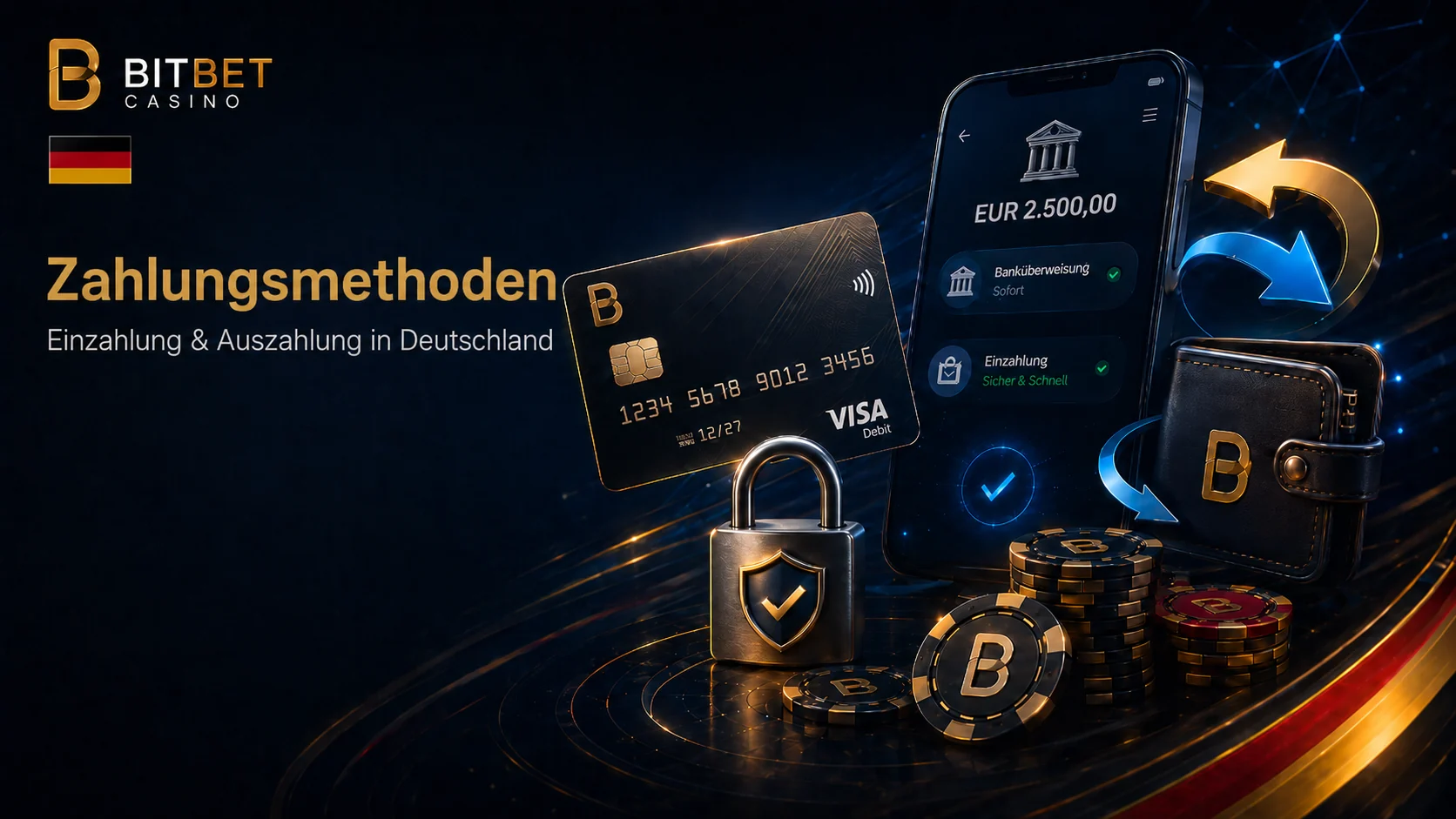 Zahlungsmethoden bei Bitbet Casino